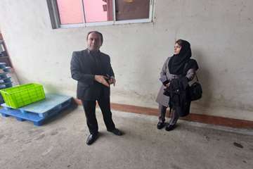 بازدید دانشجویان ورودی 1403 از گروه تولیدی صامت تک خزر (نیوساد)